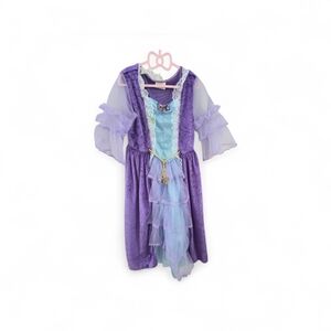 Purple and Blue Kids Costume Dress